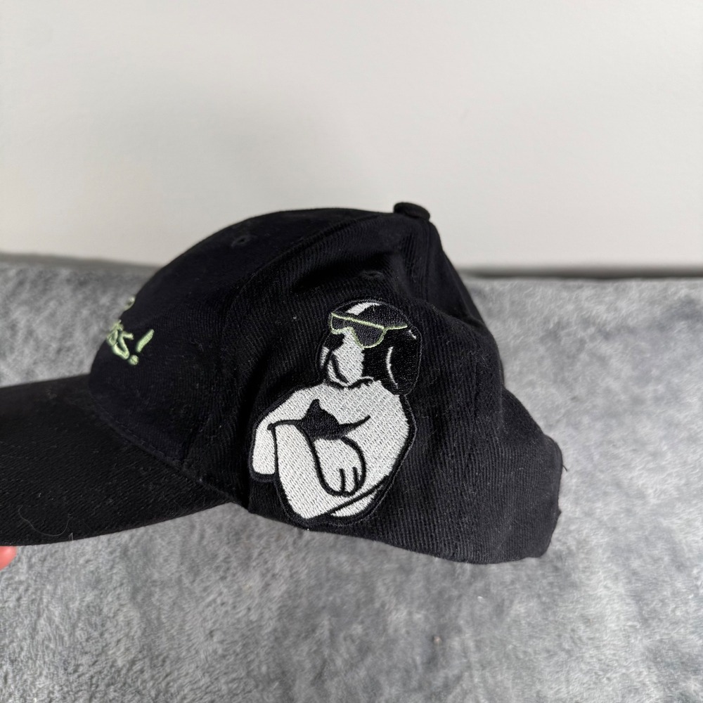 Big Dogs Baseball Cap Mens OSFA Black Im the Boss Adjustable Dad Hat - Picture 2 of 7